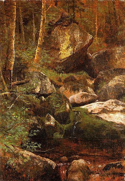 Albert Bierstadt Forest_Stream china oil painting image